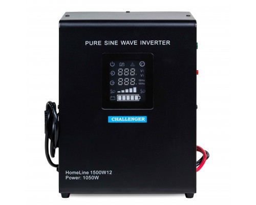ДБЖ Challenger HomeLine 1500W12 з правильною синусоїдою, 12В, 1050Вт HL1500W12